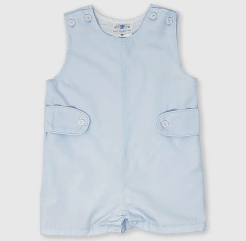 Boy's Light Blue Blank Jon Jon