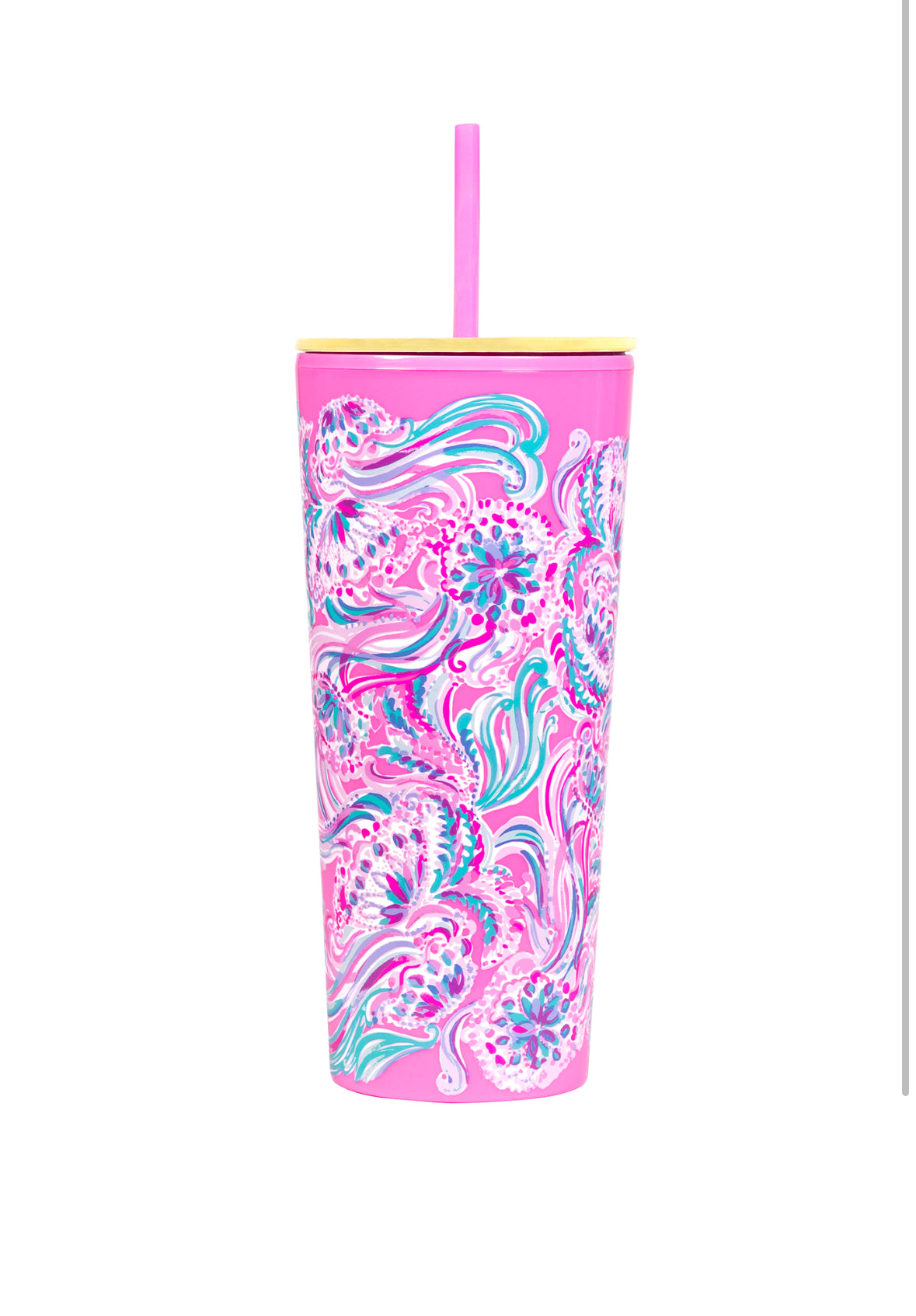 Lilly Pulitzer Don’t Be Jelly Tumbler with Straw