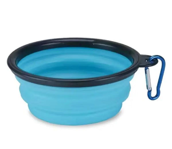 Collapsable travel dog bowl (4 colors)