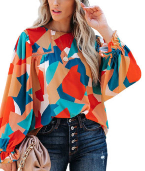 Work of art Long Sleeve Blouse