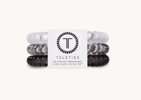 Teleties - Silver Flames Small Hair Ties