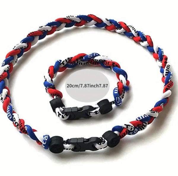 Braided Sports Necklace (2 styles)