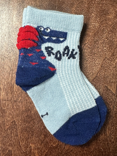 Boy's Dinosaur Socks (5 colors)