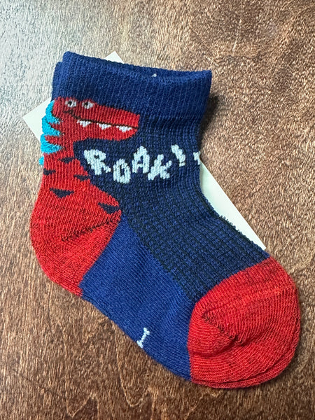 Boy's Dinosaur Socks (5 colors)