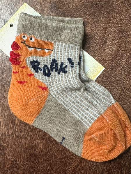 Boy's Dinosaur Socks (5 colors)