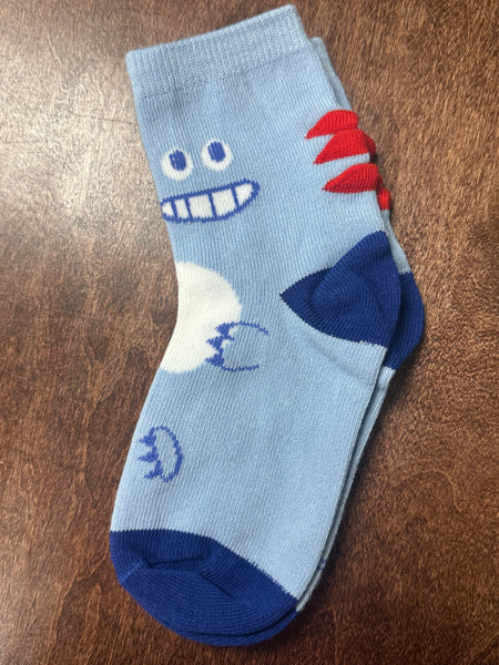 Boy's Dino Theme Socks (5 styles)