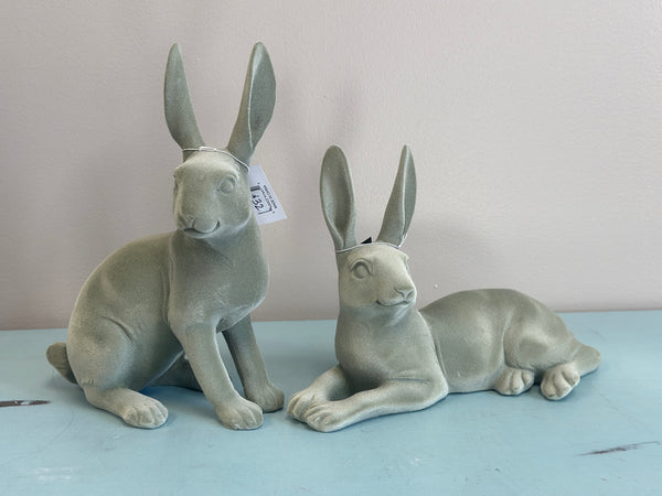 Green Velvet Rabbits (2 Styles)