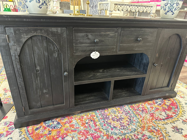 Black Frisco Console 72x18x42