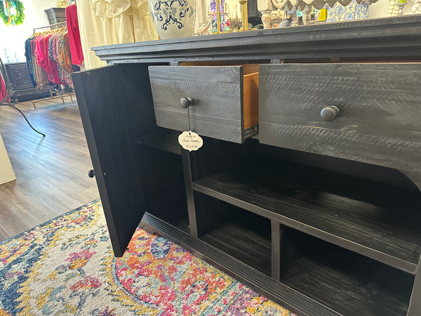 Black Frisco Console 72x18x42