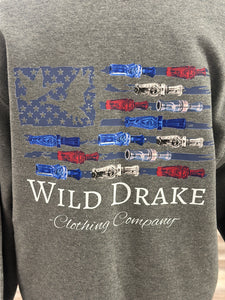 Wild Drake Duck Call Flag Hoodie