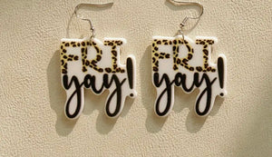 "Fri-Yay!" Earrings