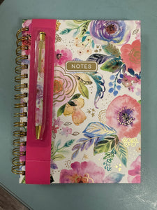 Designer Notebook and Pen Gift Set