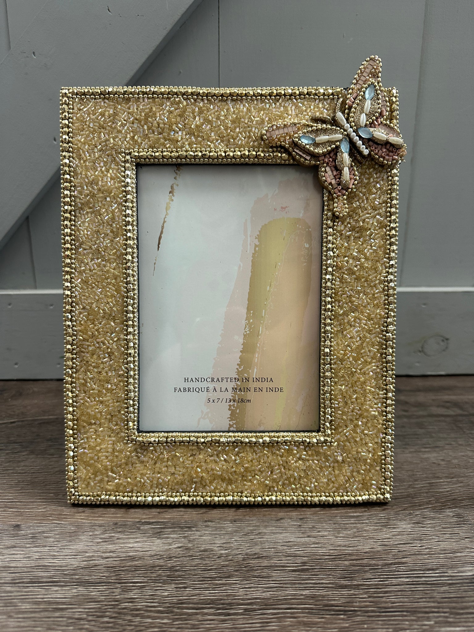 Beaded 5 x 7 Picture Frame