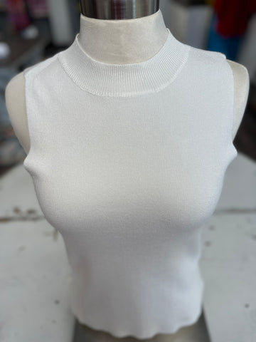 Clean Girl Sleeveless Knit Top (S-L)