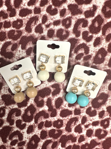 Touch of Elegance Earrings (3 colors)