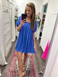 Don't be Square Orchid Blue Dress