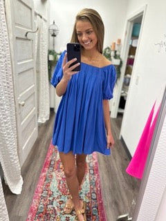 Don't be Square Orchid Blue Dress