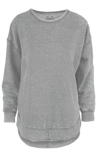 Grey Melange Moon Lover Sweatshirt