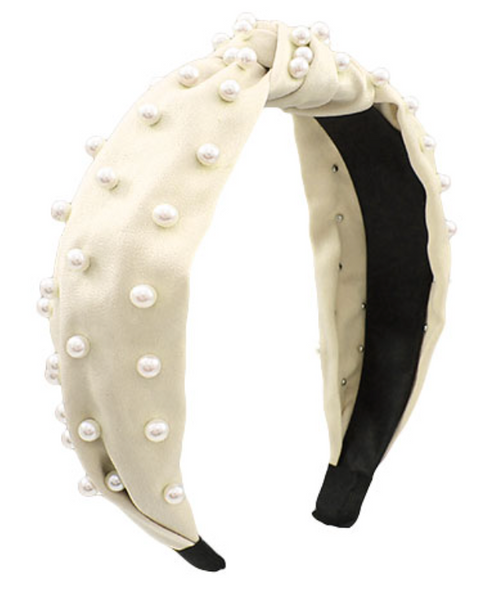 Pearl Studded Headband