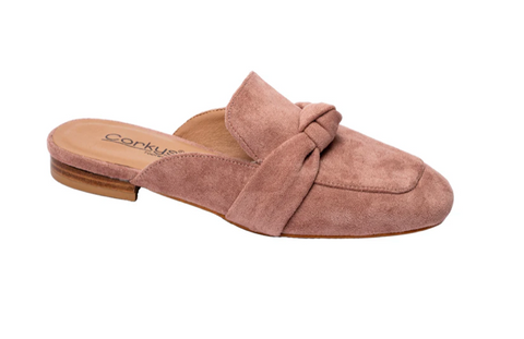 Corky's Clingy Faux Suede Knotted Slip-On