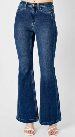 In Style Judy Blue Flare Jeans (Sizes 0-13)