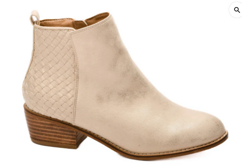 Corky's Half n Half Gold Metallic Bootie