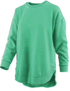 Kelly Green Melange Moon Lover Sweatshirt