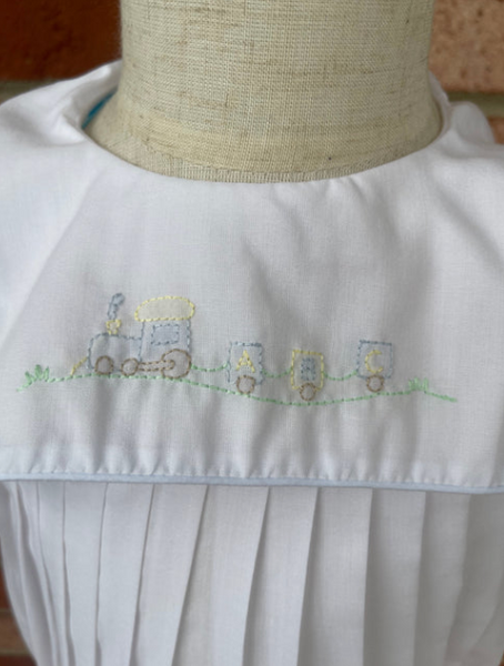 Embroidered Train Bubble