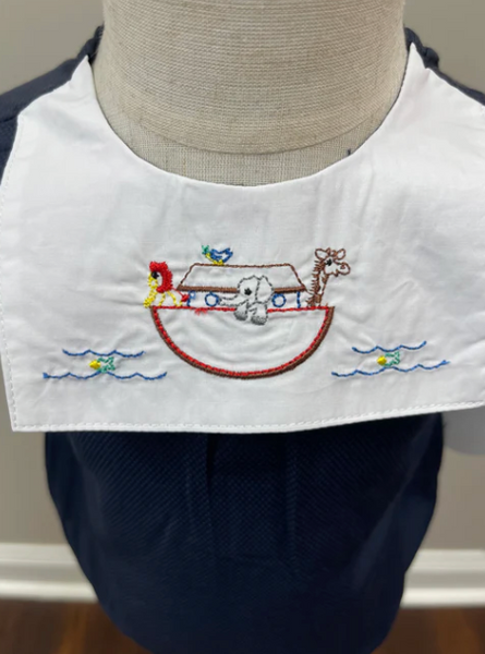 Noah's Ark Embroidered Bubble