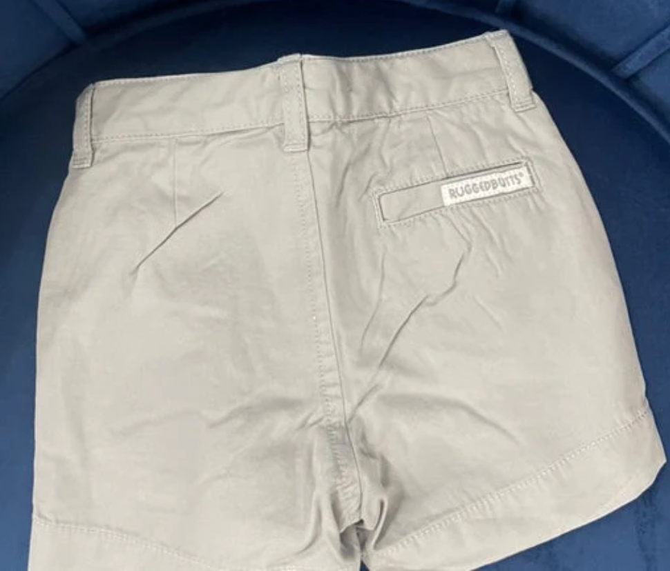 Gray Chino Shorts