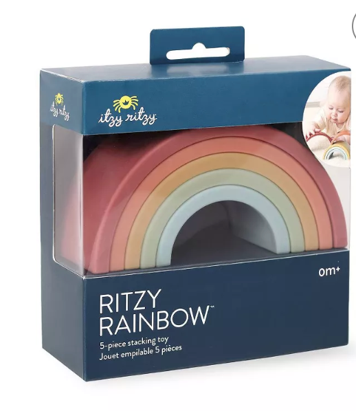 Itzy Ritzy Rainbow Stacking Toy